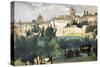 Funeral by Manet-Edouard Manet-Stretched Canvas