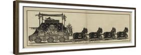 Funeral Car of the Late Duke of Wellington-null-Framed Premium Giclee Print