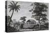 Funeral in Tahiti, Society Islands, Polynesia-null-Stretched Canvas