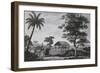 Funeral in Tahiti, Society Islands, Polynesia-null-Framed Giclee Print