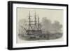 Funeral in the Baltic Fleet-null-Framed Giclee Print