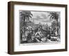 Funeral in the East Indies-Bernard Picart-Framed Giclee Print