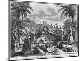 Funeral in the East Indies-Bernard Picart-Mounted Giclee Print