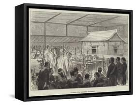 Funeral of a Japanese Statesman-null-Framed Stretched Canvas