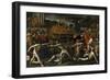 Funeral of a Roman Emperor (Cremation Ceremon)-Giovanni Lanfranco-Framed Giclee Print