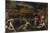 Funeral of a Roman Emperor (Cremation Ceremon)-Giovanni Lanfranco-Mounted Giclee Print