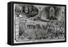 Funeral of Alessandro Manzoni-null-Framed Stretched Canvas