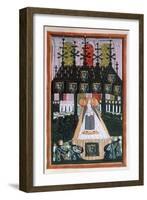 Funeral of Anne of Britanny, Notre Dame, Paris, 1514, (16th Centur)-null-Framed Giclee Print