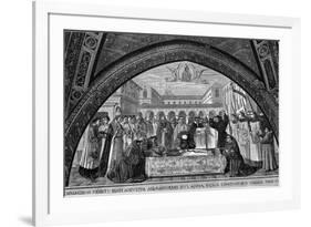 Funeral of Augustine-null-Framed Premium Giclee Print