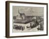 Funeral of Baron Henri Leys, the Belgian Painter, at Antwerp-null-Framed Giclee Print