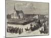 Funeral of Baron Henri Leys, the Belgian Painter, at Antwerp-null-Mounted Giclee Print