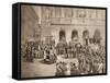 Funeral of Bedrich Smetana-null-Framed Stretched Canvas