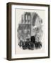 Funeral of Campbell, the Poet, in Westminster Abbey, on Wednesday Last-null-Framed Giclee Print