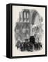 Funeral of Campbell, the Poet, in Westminster Abbey, on Wednesday Last-null-Framed Stretched Canvas