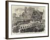 Funeral of Canadian Volunteers Killed in a Skirmish with the Fenians-null-Framed Giclee Print