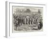 Funeral of Captain Parker, at the Champ Des Morts, at Pera-null-Framed Giclee Print