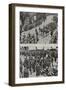 Funeral of Colonel Fitzgerald, Secretary to Lord Kitchener, Eastbourne, 1916-null-Framed Photographic Print