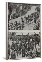 Funeral of Colonel Fitzgerald, Secretary to Lord Kitchener, Eastbourne, 1916-null-Framed Photographic Print