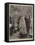 Funeral of Czar Alexander Iii-Thomas Walter Wilson-Framed Stretched Canvas