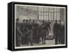 Funeral of Dean Stanley in Henry VII's Chapel, Westminster Abbey-null-Framed Stretched Canvas