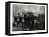 Funeral of Dr. Livingstone in Westminster Abbey, London, UK, 1874-null-Framed Stretched Canvas