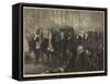 Funeral of Dr Livingstone in Westminster Abbey-null-Framed Stretched Canvas