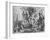 'Funeral of Eyre', c1880-Joseph Swain-Framed Giclee Print