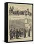 Funeral of Field-Marshal De Berg at St Petersburg-null-Framed Stretched Canvas