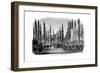 Funeral of Francois Arago, French Astronomer, Physicist and Politician, Paris, October 1853-null-Framed Giclee Print