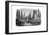 Funeral of Francois Arago, French Astronomer, Physicist and Politician, Paris, October 1853-null-Framed Giclee Print