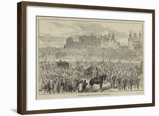 Funeral of General Sir Hope Grant at Edinburgh-null-Framed Giclee Print