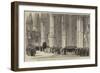 Funeral of His Grace the Duke of Northumberland, the Procession in the Nave of Westminster Abbey-null-Framed Giclee Print