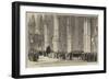 Funeral of His Grace the Duke of Northumberland, the Procession in the Nave of Westminster Abbey-null-Framed Giclee Print