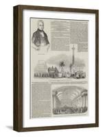 Funeral of Jacques Lafitte-null-Framed Giclee Print