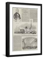 Funeral of Jacques Lafitte-null-Framed Giclee Print