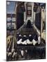 Funeral of King, 1417, Miniature from Book of Hours of Manuel King of Portugal, 15th Century-null-Mounted Giclee Print