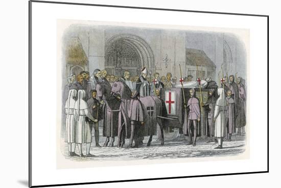 Funeral of King Richard II-James Doyle-Mounted Giclee Print