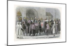 Funeral of King Richard II-James Doyle-Mounted Giclee Print