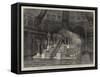 Funeral of King Victor Emmanuel, the Catafalque in the Pantheon-null-Framed Stretched Canvas