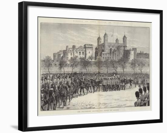 Funeral of Lord Napier of Magdala-null-Framed Giclee Print