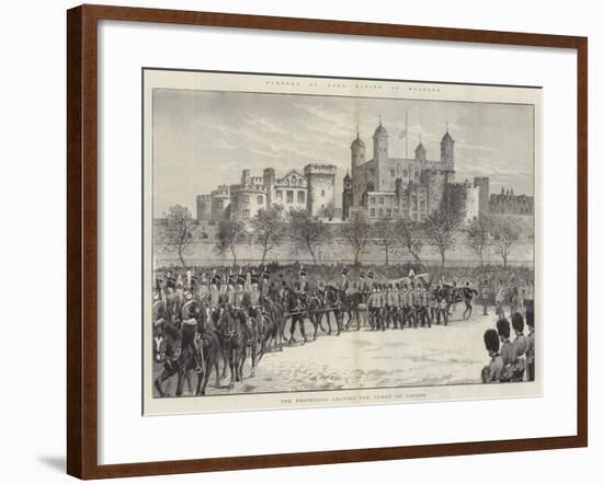 Funeral of Lord Napier of Magdala-null-Framed Giclee Print