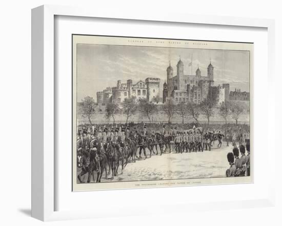 Funeral of Lord Napier of Magdala-null-Framed Giclee Print