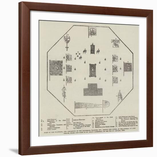 Funeral of Lord Nelson-null-Framed Giclee Print