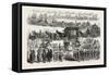 Funeral of Lord Palmerston: the Procession from Cambridge House to Westminster Abbey-null-Framed Stretched Canvas