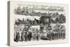 Funeral of Lord Palmerston: the Procession from Cambridge House to Westminster Abbey-null-Stretched Canvas