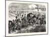 Funeral of Lord Raglan in the Crimea. the Crimean War, 1855. 1855-null-Mounted Giclee Print