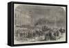 Funeral of Mr Lorimer, the Dean of Guild, at Edinburgh-null-Framed Stretched Canvas