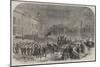 Funeral of Mr Lorimer, the Dean of Guild, at Edinburgh-null-Mounted Premium Giclee Print