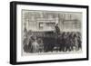 Funeral of One of the Metropolitan Fire Brigade on Saturday Last-null-Framed Giclee Print