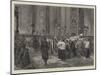 Funeral of Pope Pius Ix, Procession to the Tomb in St Peter'S-null-Mounted Giclee Print